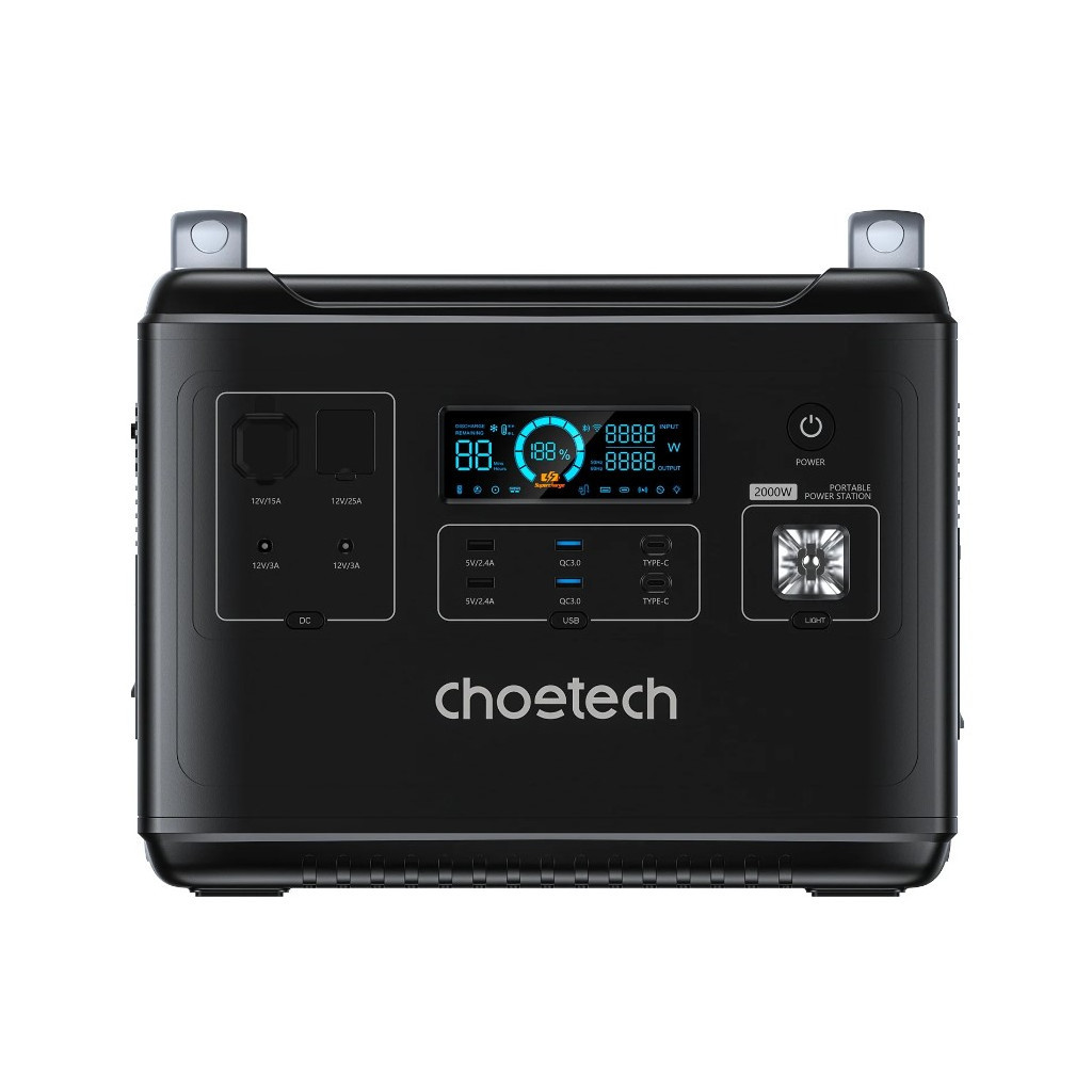 Зарядна станція Choetech BS006 2000W (BS006) - зображення 1
