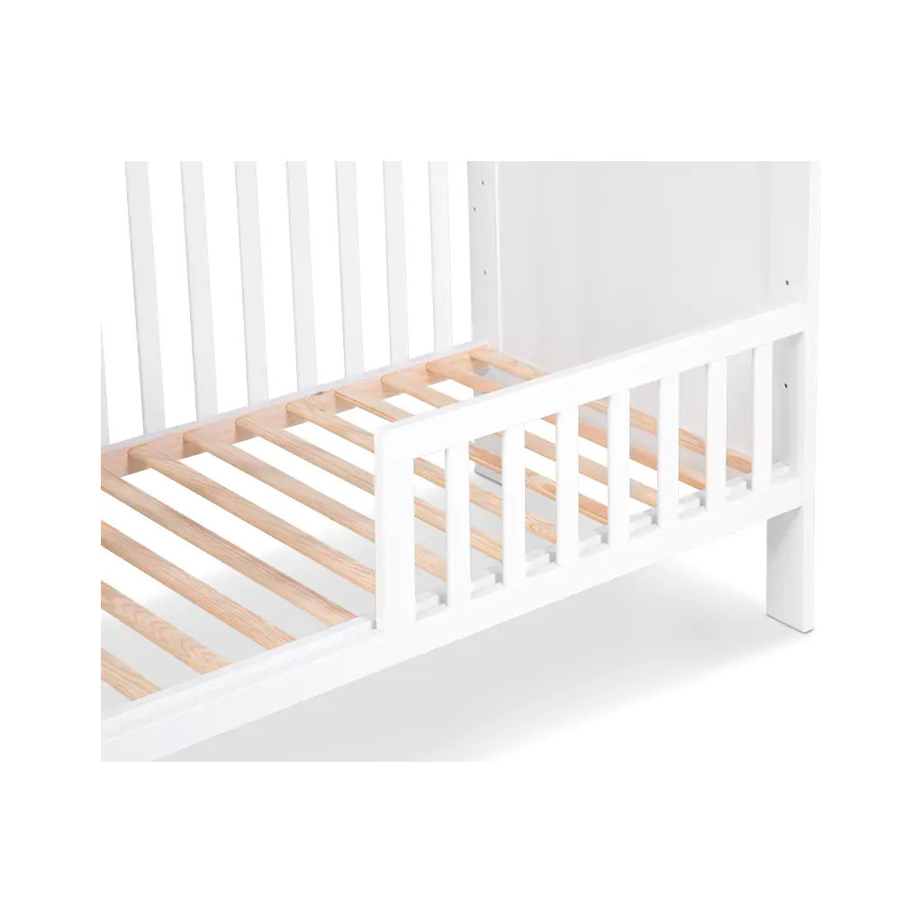 Ліжечко Klups Iwo з перегородкою 140 х 70 см Біле (IWO4) - изображение 8