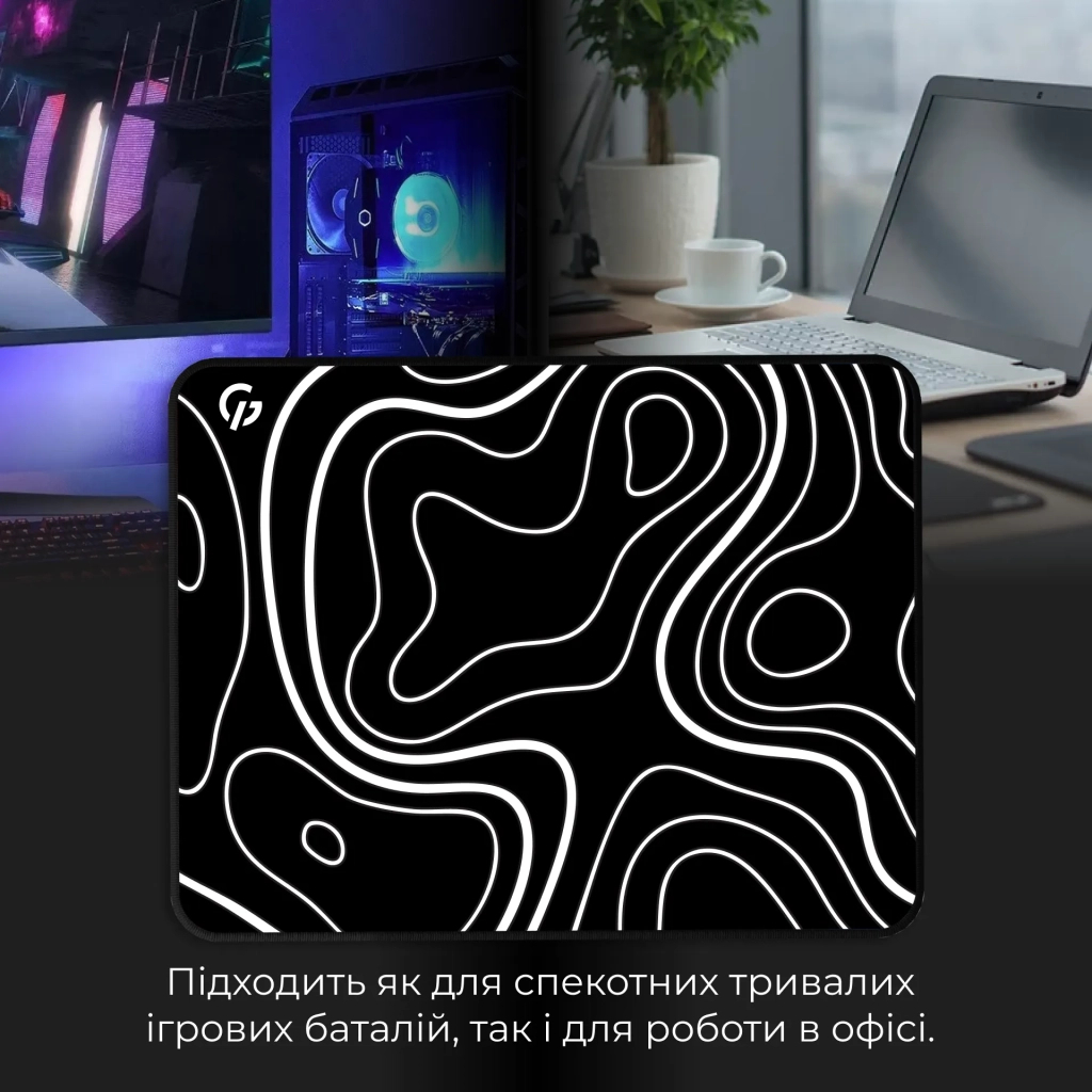 Килимок для мишки GamePro MP085AB Black (MP085AB) - изображение 5