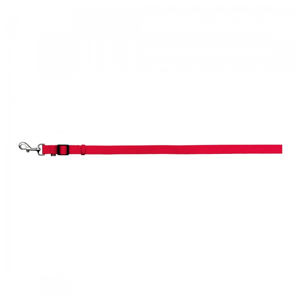 Повідок для собак Trixie Classic з нейлону регульований L-XL: 1.20-1.80 м/25 мм червоний (4011905141336) - зображення 1