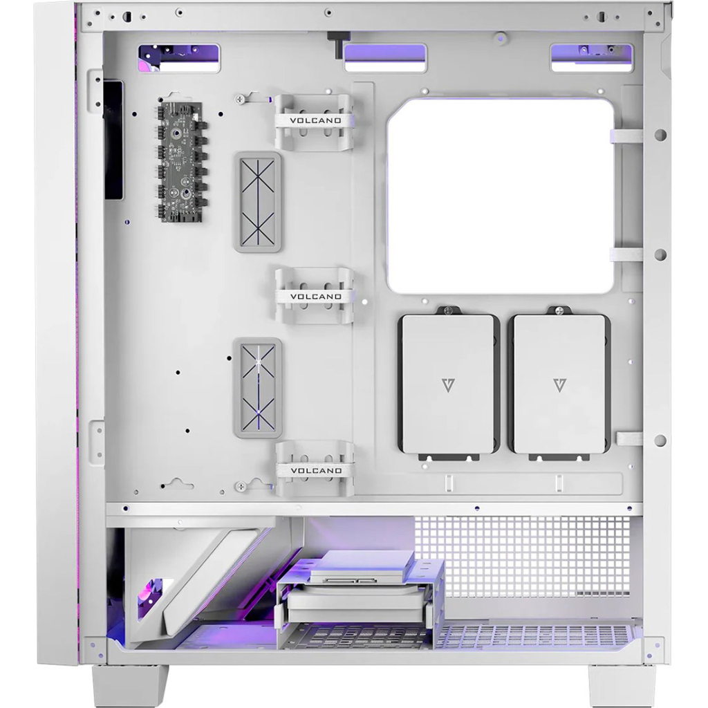 Корпус Modecom VOLCANO PERUN APEX ARGB WHITE (AT-PERUN-4F-ARGB-20-00000) - зображення 4