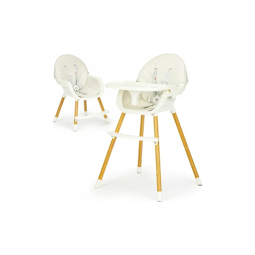 Стілець для годування Ecotoys 2 в 1 SMART Beige (HA-004 BEIGE) - зображення 1