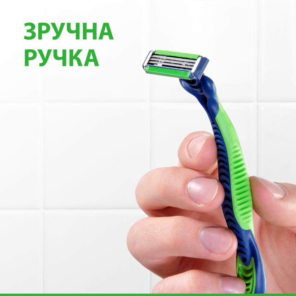 Бритва Gillette Blue 3 Plus Sensitive 6 шт. (7702018490134) - зображення 7