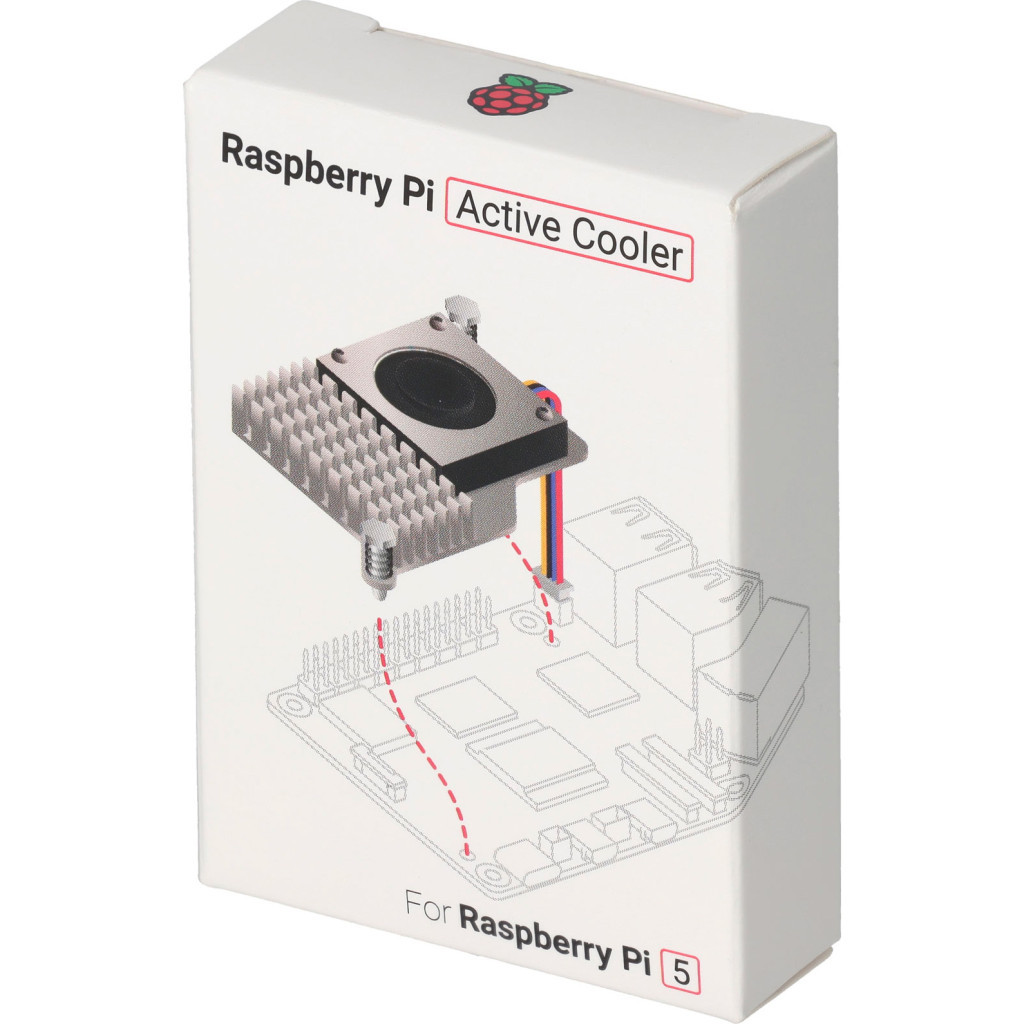 Радіатор охолодження для Мікро ПК Raspberry Pi with fan for Raspberry Pi 5 (SC1148/OFI118) - зображення 5