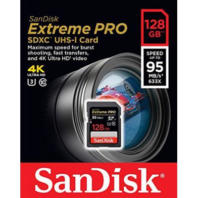 Карта пам'яті SanDisk 128GB SDXC Extreme Pro UHS-I U3 Class10 (SDSDXPA-128G-G46) - зображення 3