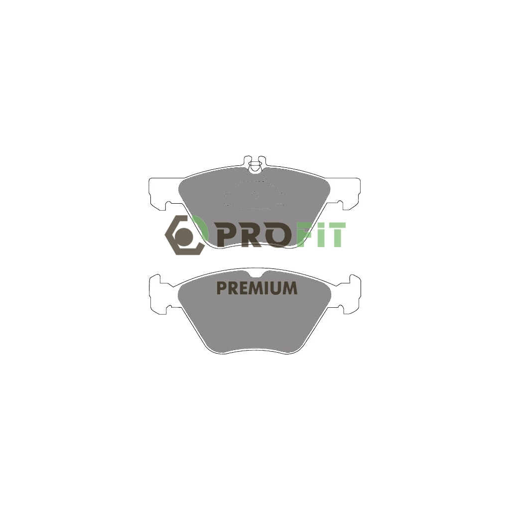 Гальмівні колодки Profit 5005-1050 - зображення 1