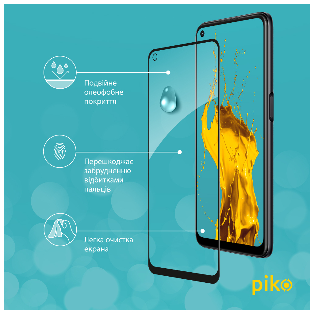 Скло захисне Piko Full Glue Oppo A96 (1283126522185) - зображення 4