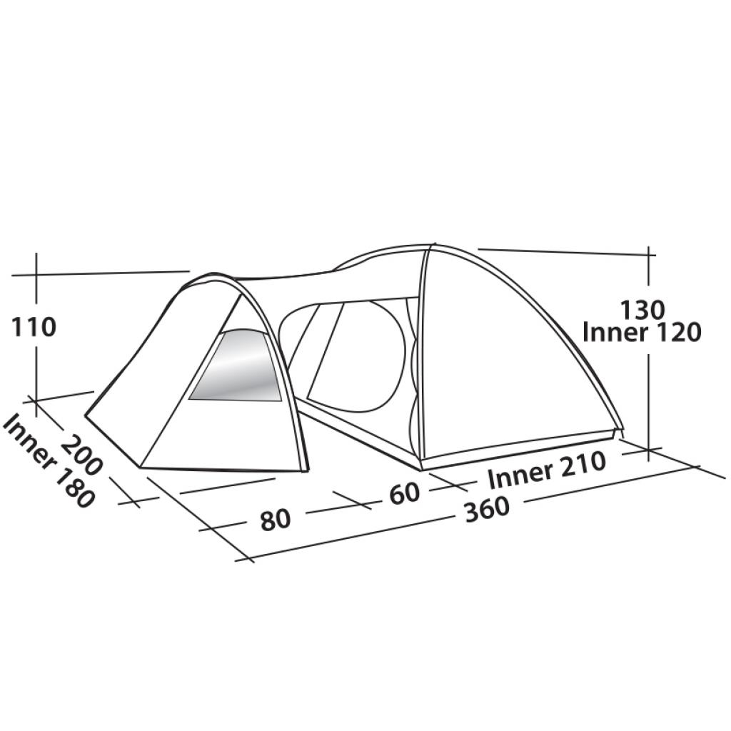 Намет Easy Camp Eclipse 300 Rustic Green (928898) - зображення 2