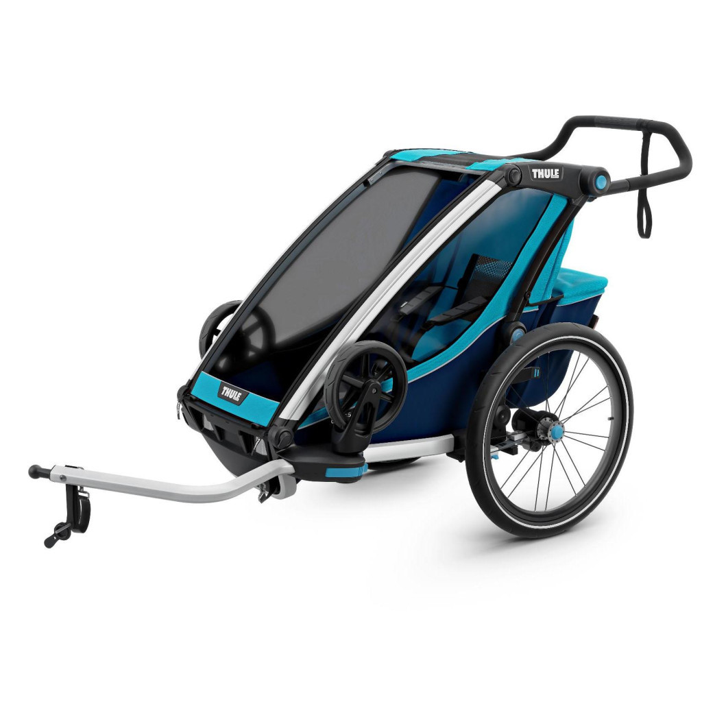 Коляска Thule мультиспортивна Chariot Cross1 Blue (TH10202001) - зображення 6
