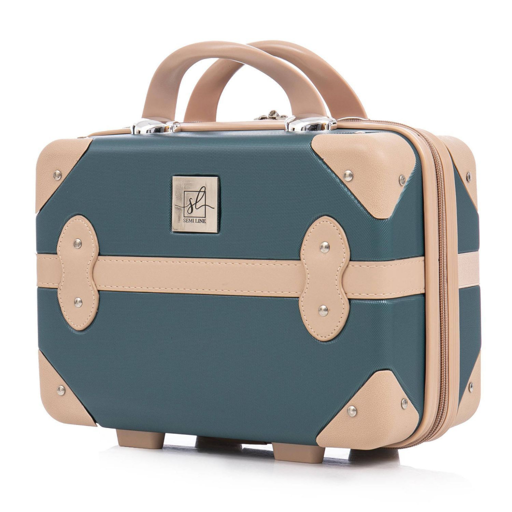 Косметичка Semi Line Бьюті-кейс 10L Green-Navy (DAS303348) - зображення 1