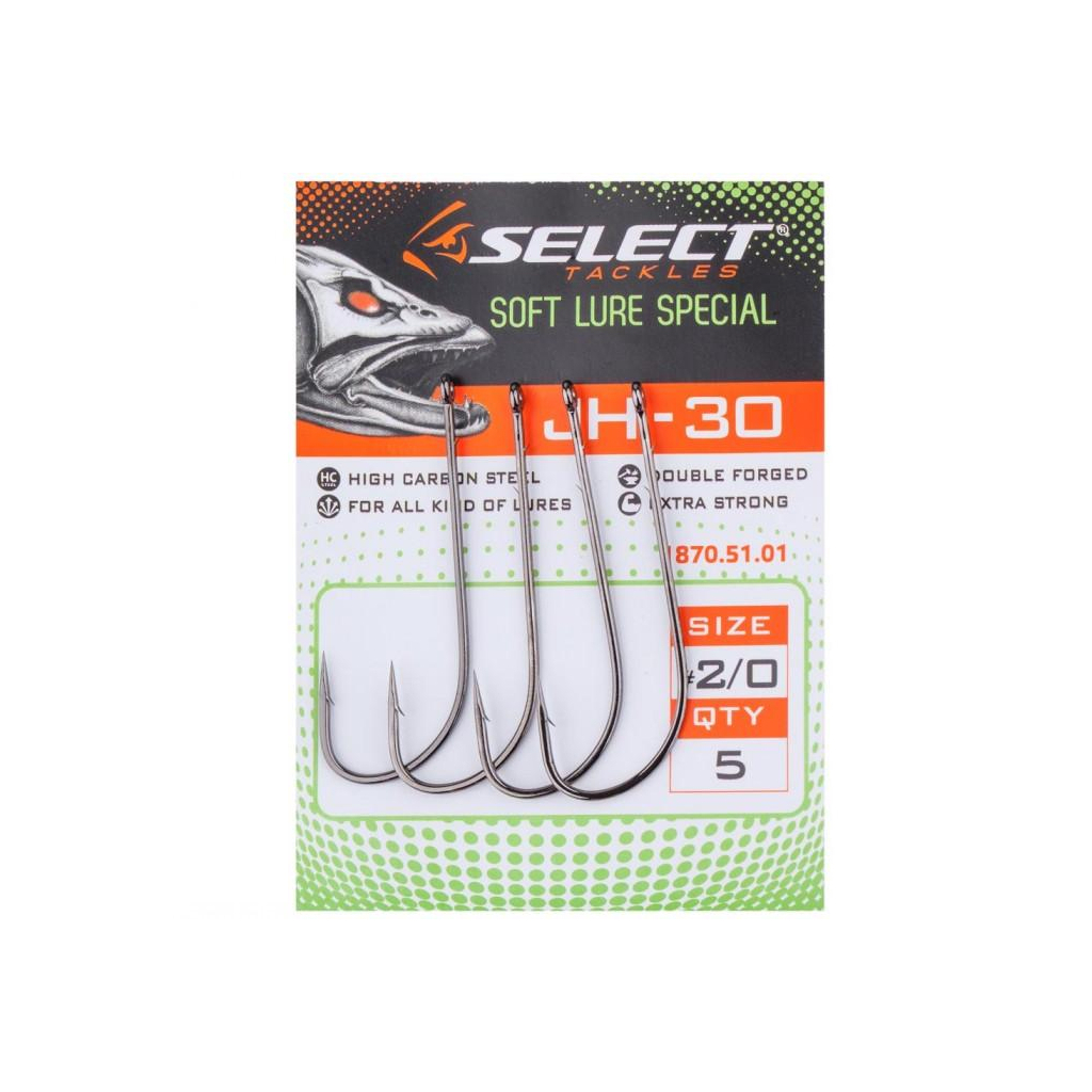 Гачок Select JH-30 1/0 (4 шт/уп) (1870.51.00) - зображення 2