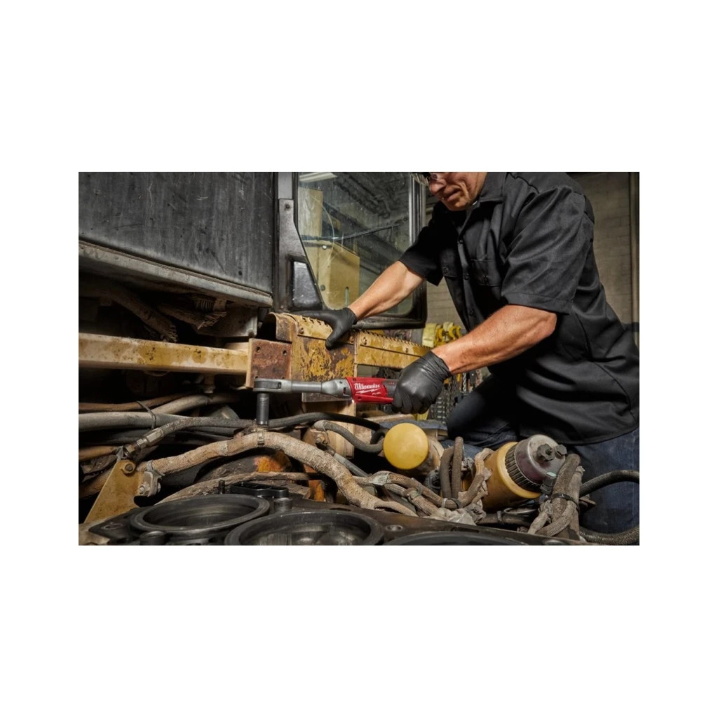 Гайковерт Milwaukee кутовий подовжений 3/8" M12 FIR38LR-0, 75Нм (без АКБ та ЗП) (4933471500) - зображення 11