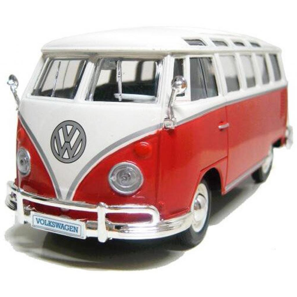 Машина Maisto Volkswagen Van "Samba" червоно-кремовий (1:25) (31956 red cream) - зображення 5