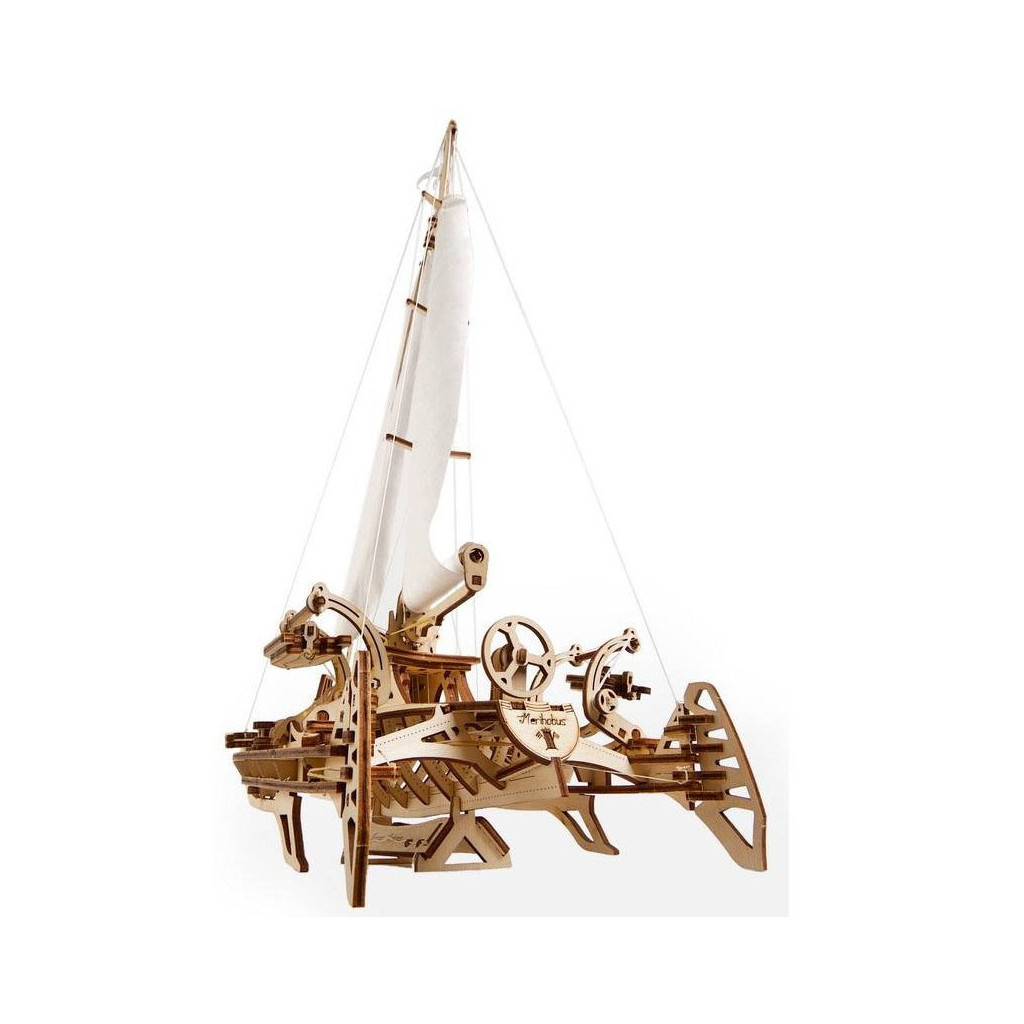 Конструктор Ugears Тримаран Меріхобус (70059) - зображення 4
