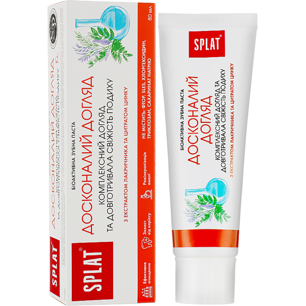 Зубна паста Splat Professional Perfect Care Досконалий догляд 80 мл (7640168933395) - зображення 2
