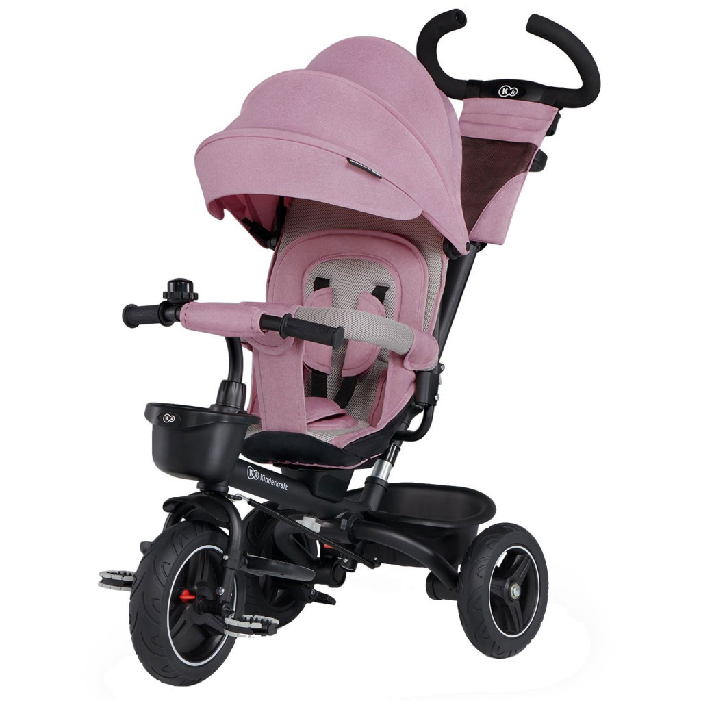 Дитячий велосипед Kinderkraft Spinstep Mauvelous Pink (KRSPST00PNK0000) (5902533916528) - зображення 1
