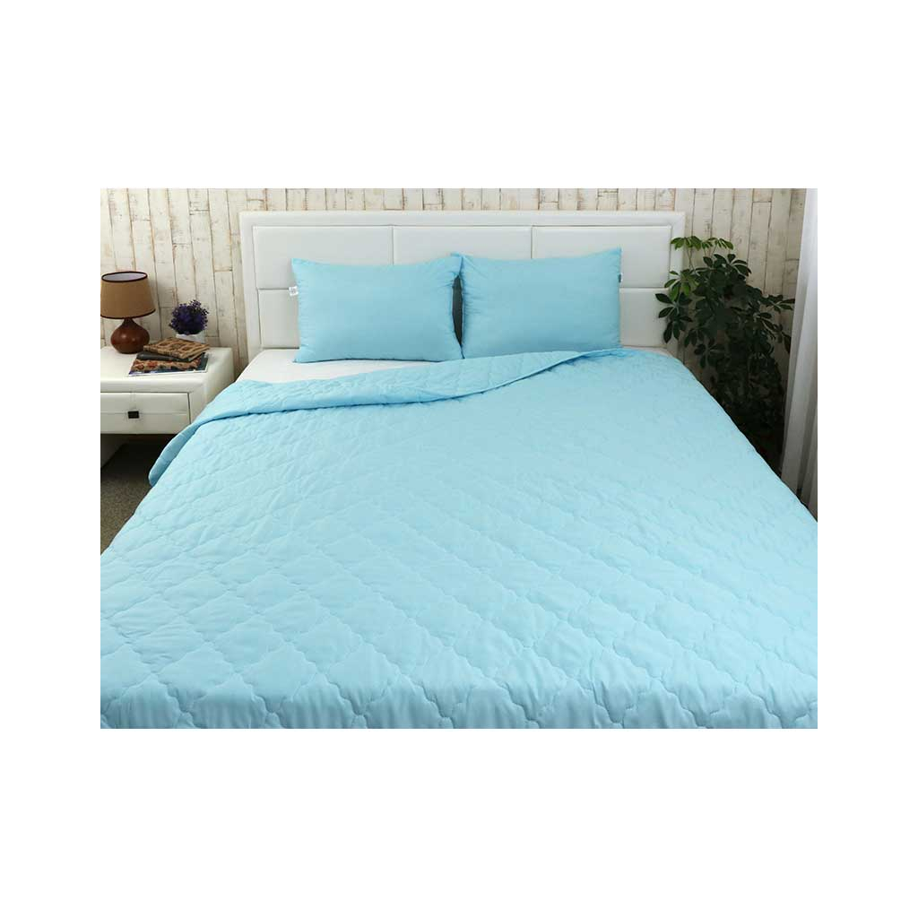 Подушка Руно силіконова блакитна 50х70 см (310.52СЛУ_Блакитний) - изображение 3