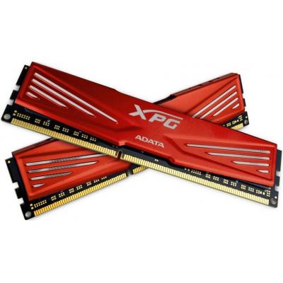 Модуль пам'яті для комп'ютера DDR3 16GB (2x8GB) 1600 MHz XPG HS Red ADATA (AX3U1600W8G9-DR) - зображення 3