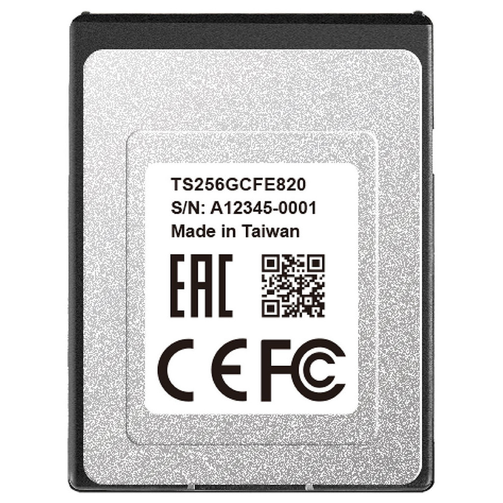 Карта пам'яті Transcend 256GB CFExpress 820 Type B (TS256GCFE820) - зображення 3