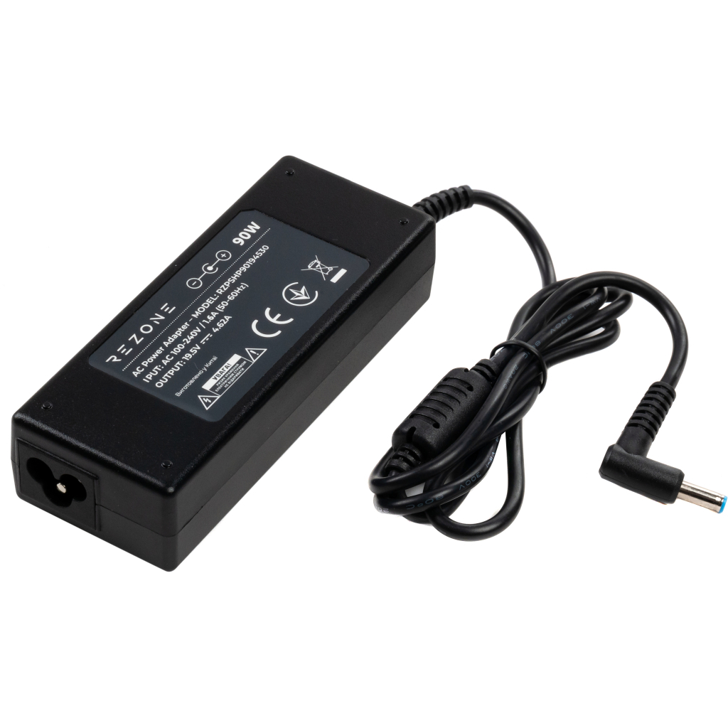 Блок живлення до ноутбуку Rezone HP 90W 19.5V 4.62А 4.5*3.0 (RZPSHP90194530) - зображення 1