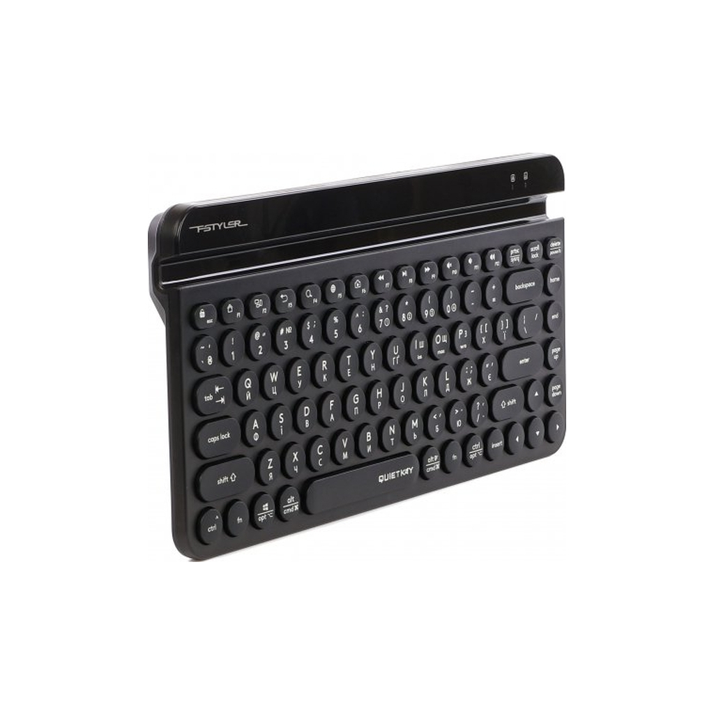 Клавіатура A4Tech FBK30 Wireless/Bluetooth Black (4711421972499) - зображення 3
