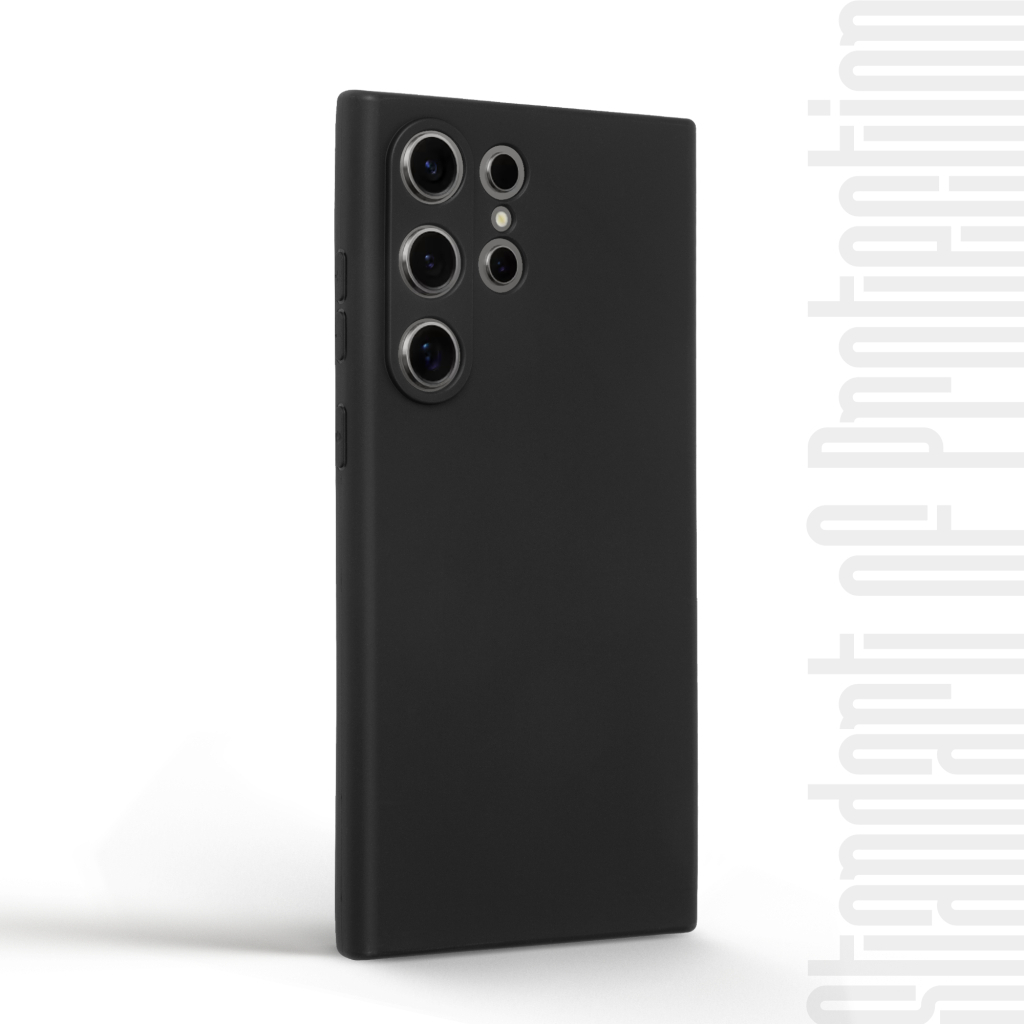 Чохол до мобільного телефона Armorstandart Matte Slim Fit Samsung S23 Ultra Camera Cover Black (ARM83298) - зображення 2