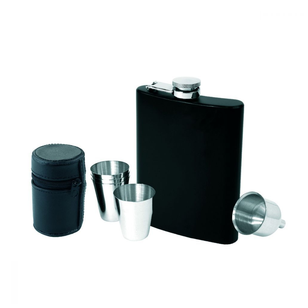 Фляга Schwarzwolf Madonie набір 237 мл чорний (F5000200AJ3) - изображение 1