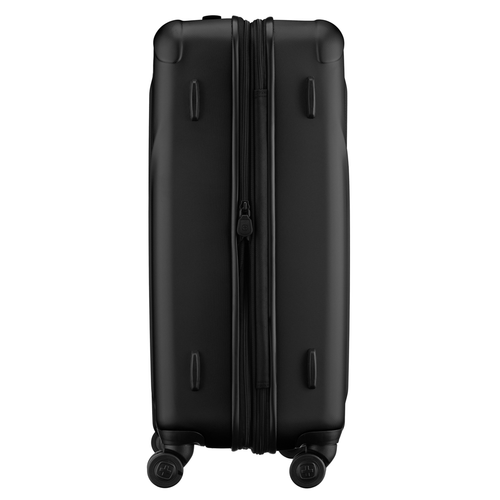 Валіза Wenger Oryson, середня, пластик, 4 колеса, чорна (653165) - зображення 7