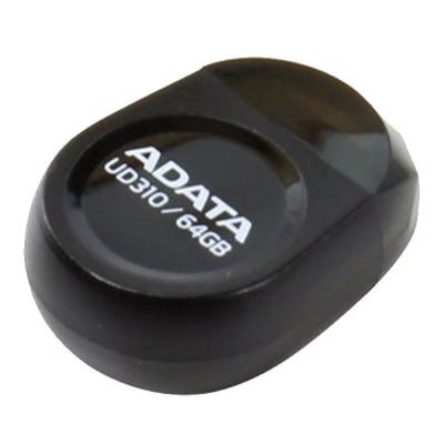 USB флеш накопичувач ADATA 64GB UD310 Black USB 2.0 (AUD310-64G-RBK) - зображення 2