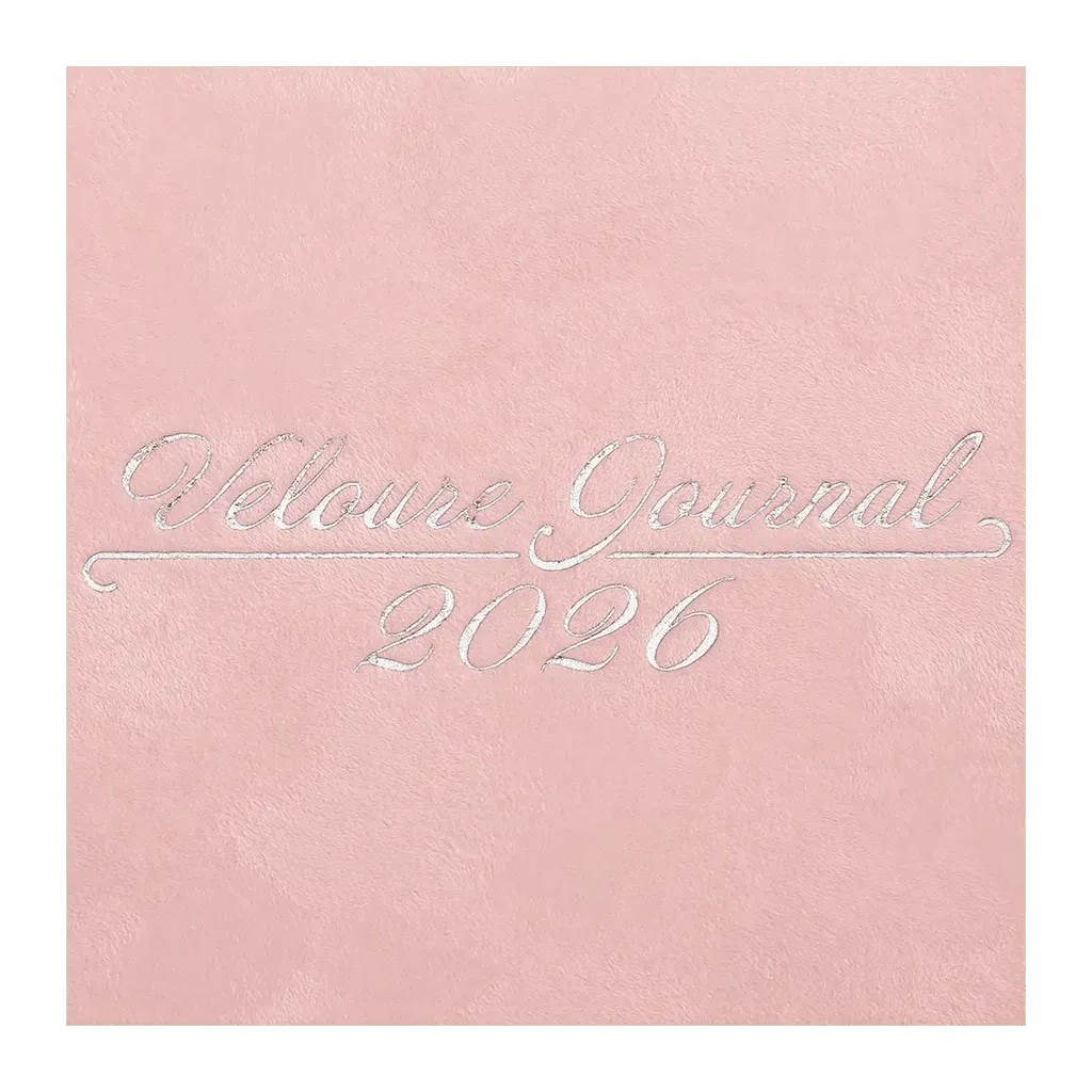 Тижневик Buromax датований 2026 VELOUR, А5 рожевий (BM.2134-10) - зображення 4
