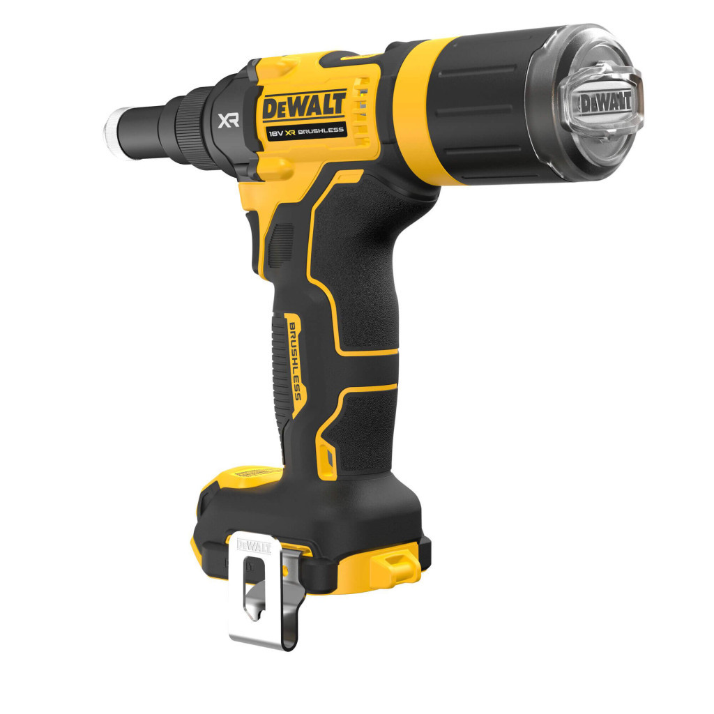 Заклепувальник DeWALT 18 В XR Li-Ion, 10 kN, d.закл.=2.4-4.8 мм (без АКБ та ЗП) (DCF403NT) - изображение 5