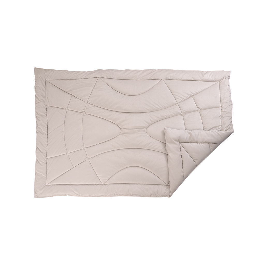 Ковдра Руно всесезона силіконова велюрова Soft Pearl 140х205 см (321.55_Soft Pearl) - изображение 2