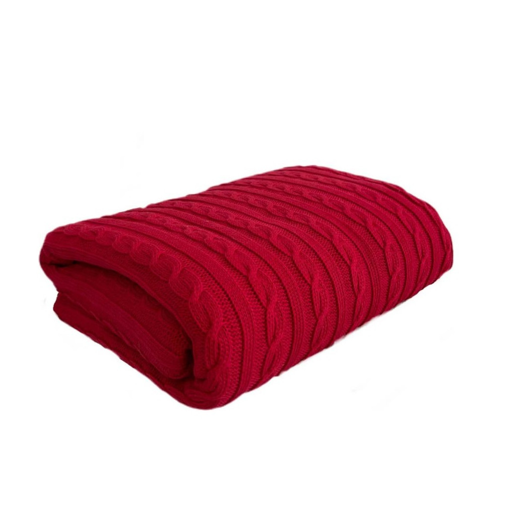 Плед Прованс Exclusive Nature 140х180 Червоний (4823093440302) - зображення 1