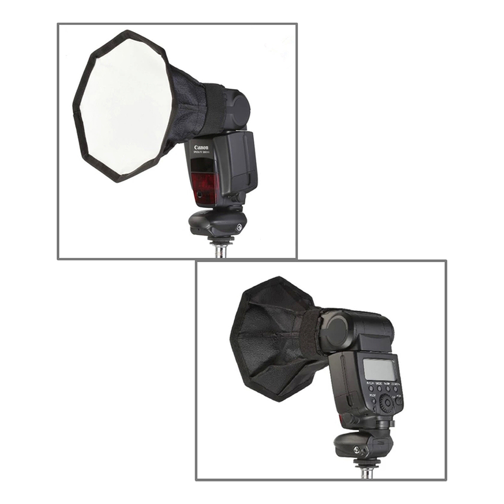 Софтбокс Puluz DCA6111 20 cm black+white (FL940035) - изображение 9