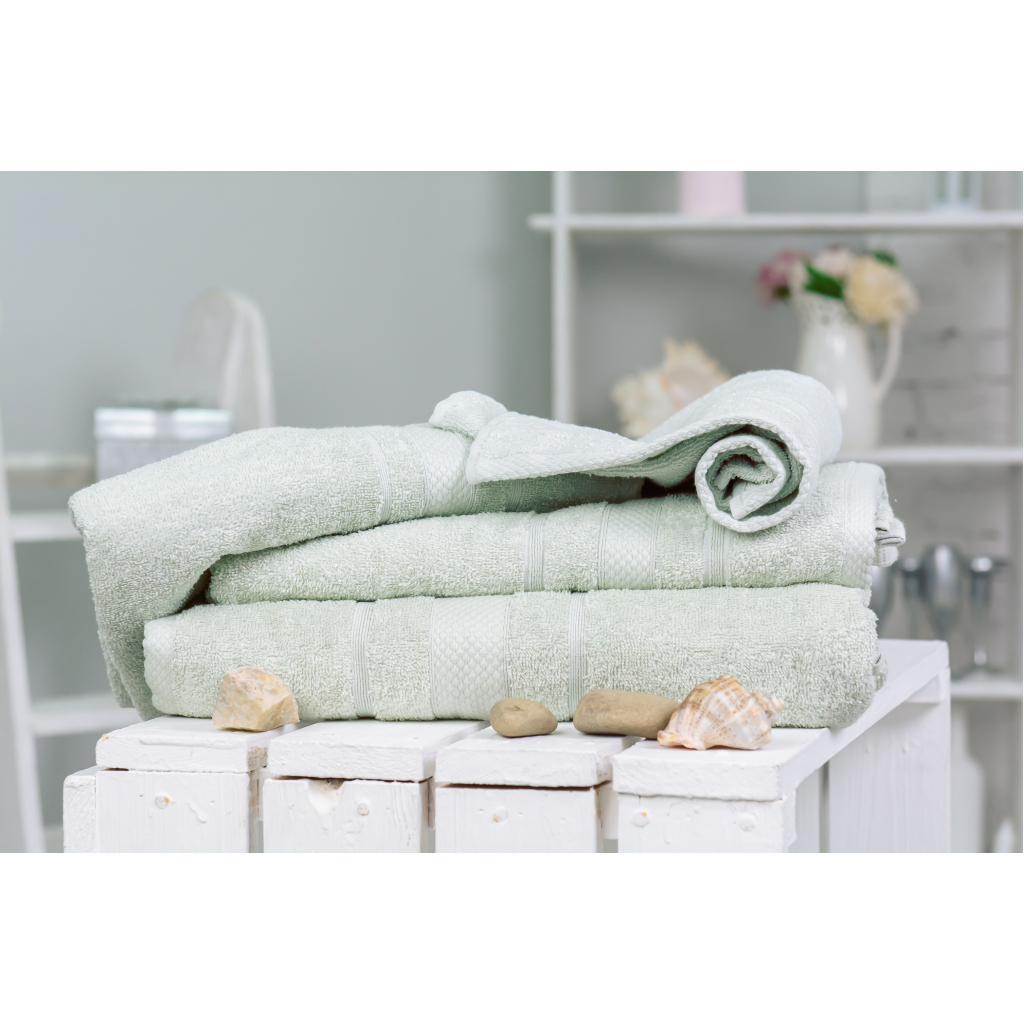 Рушник MirSon набір банних 5078 Elite SoftNess Menthol 40х70, 50х90, 70х14 (2200003975703) - зображення 2
