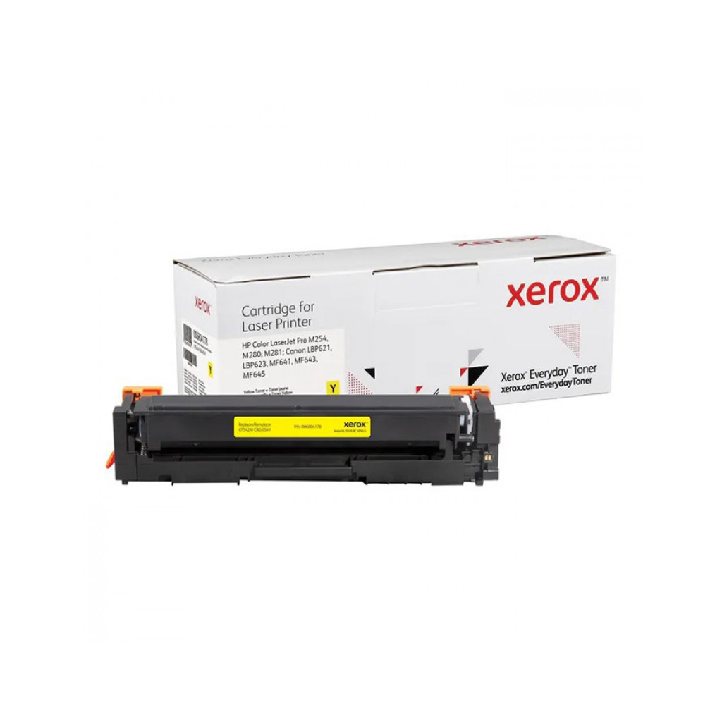 Картридж Xerox HP CF542A (203A), Canon 054 yellow (006R04178) - зображення 1