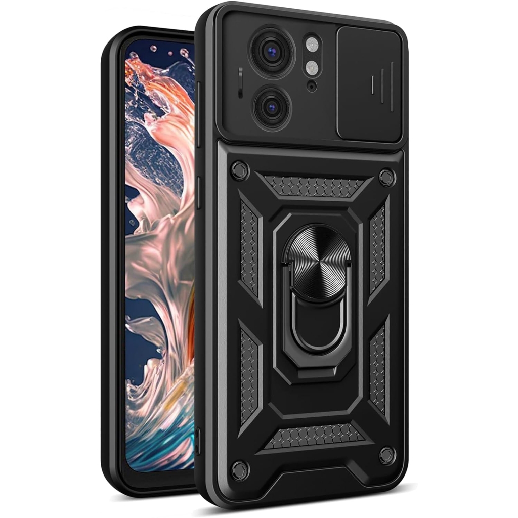 Чохол до мобільного телефона BeCover Military Motorola Edge 40 Black (710136) - зображення 6