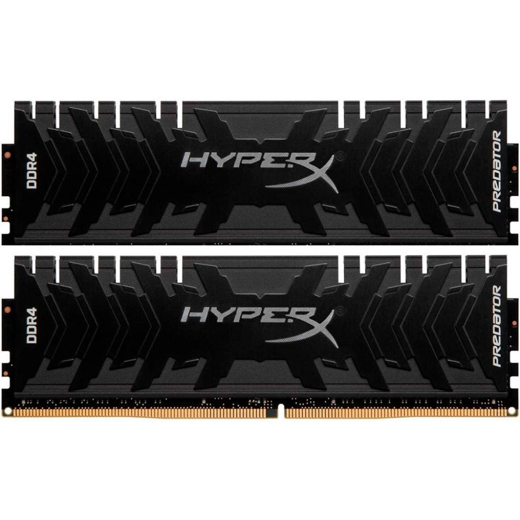Модуль пам'яті для комп'ютера DDR4 16GB (2x8GB) 4600 MHz HyperX Predator Black Kingston Fury (ex.HyperX) (HX446C19PB3K2/16) - зображення 1