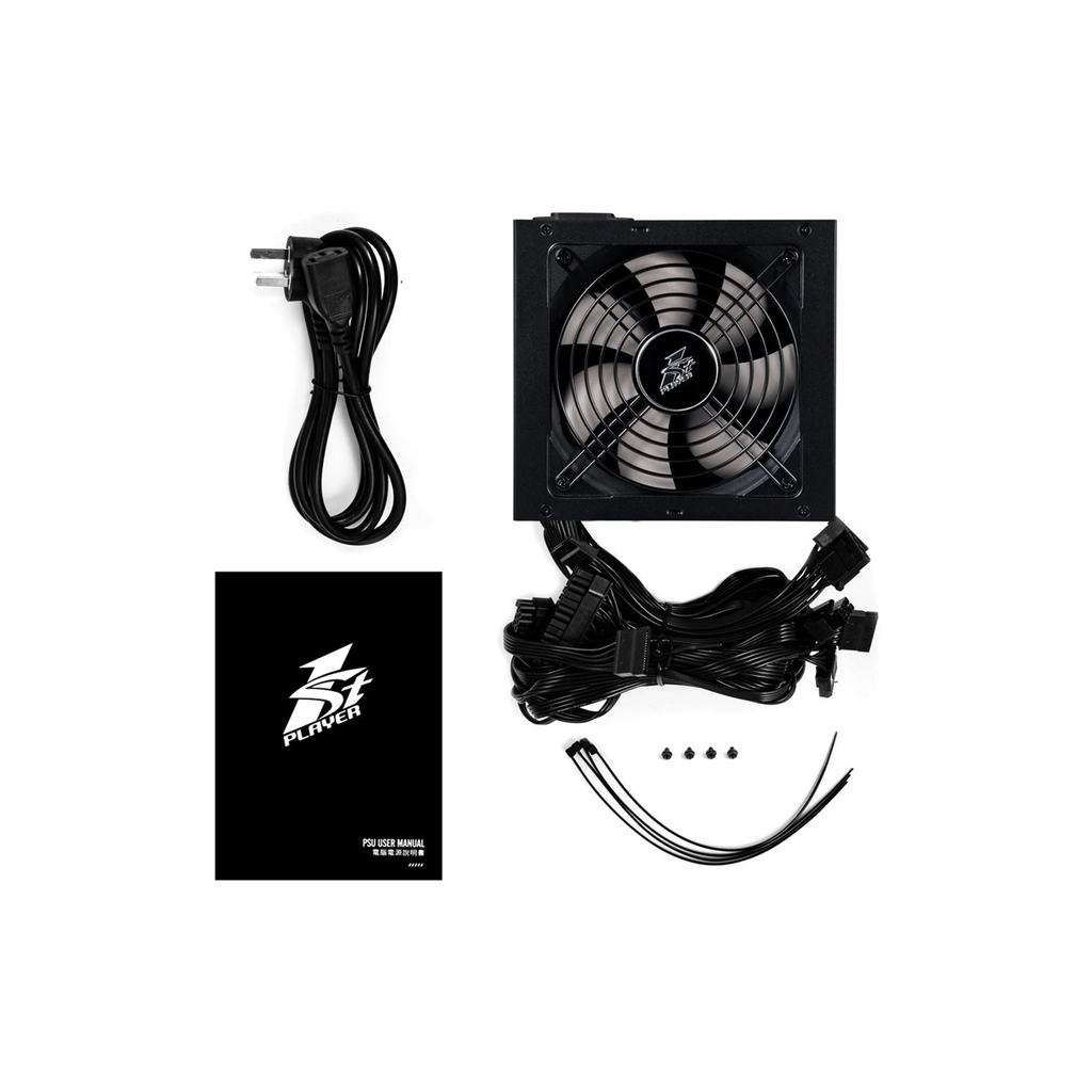 Блок живлення 1stPlayer 600W (DKPM-BRZ-600-BK-EU) - зображення 6