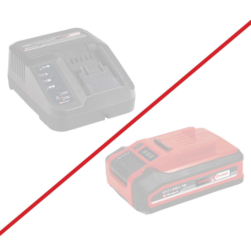 Кущоріз Einhell телескопічний GC-HH 18/45 Li T - Solo PX, 18V, 450м, 3.5кг (без АКБ та ЗП) (3410585) - зображення 2