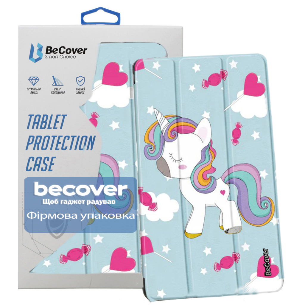 Чохол до планшета BeCover Smart Case Lenovo Tab One / Tab K9 8.7" 2025 (TB305XU/FU) Unicorn (713750) - зображення 6