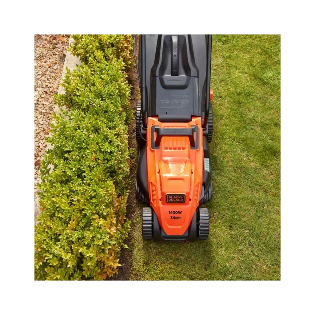 Газонокосарка Black&Decker 1.4 кВт, 34 см (BEMW461BH) - зображення 4