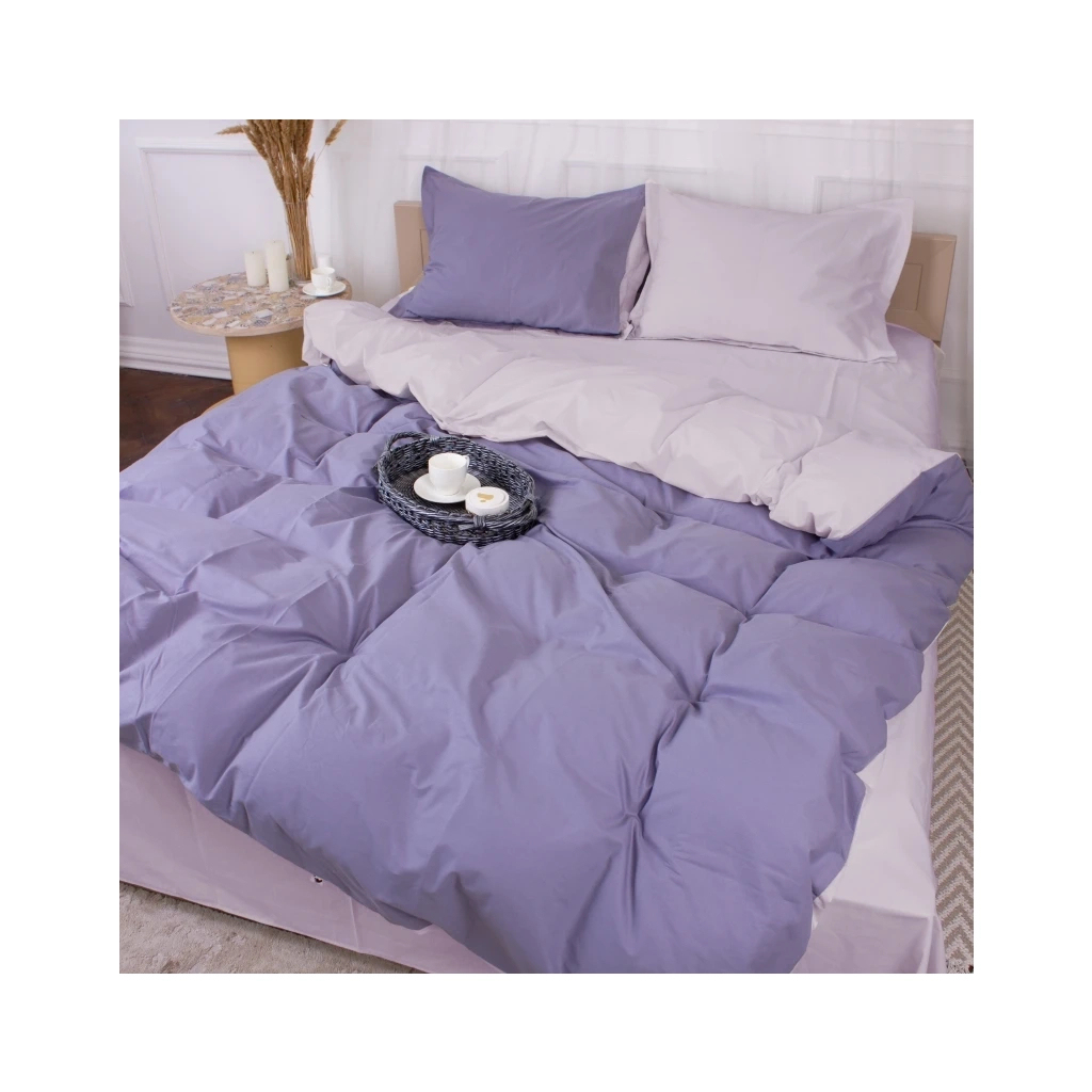 Постільна білизна MirSon Poplin Line 054 + 056 Monique 110x140 (2200006277538) - изображение 1