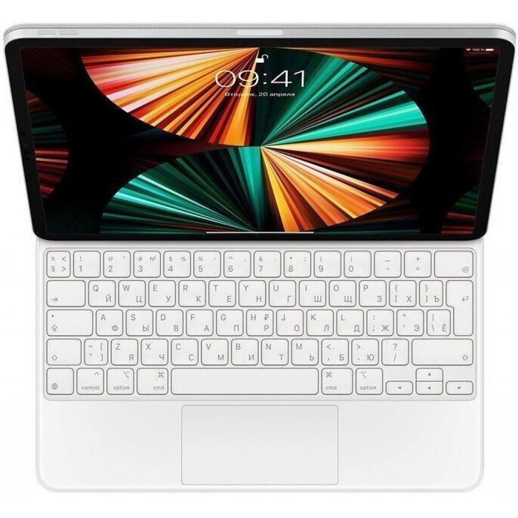 Чохол до планшета Apple Magic Keyboard iPad Pro 12.9" (5th gen) - Russian - White, M (MJQL3RS/A) - зображення 2