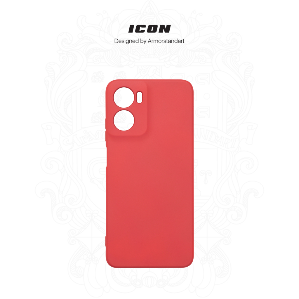 Чохол до мобільного телефона Armorstandart ICON Motorola G05 / E15 Camera cover Dark Red (ARM82985) - зображення 3