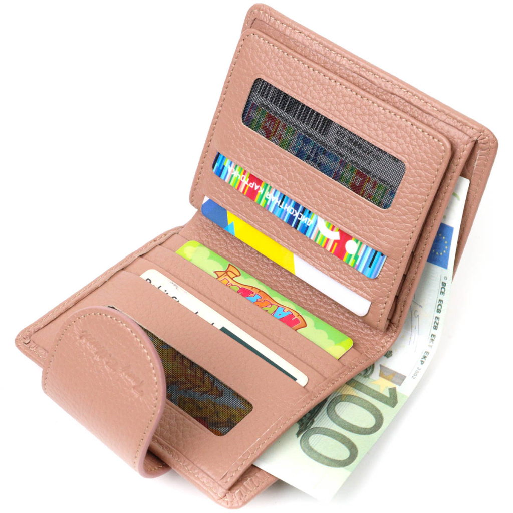 Гаманець Tony Bellucci З натуральної шкіри Бежевий (22020) - зображення 6