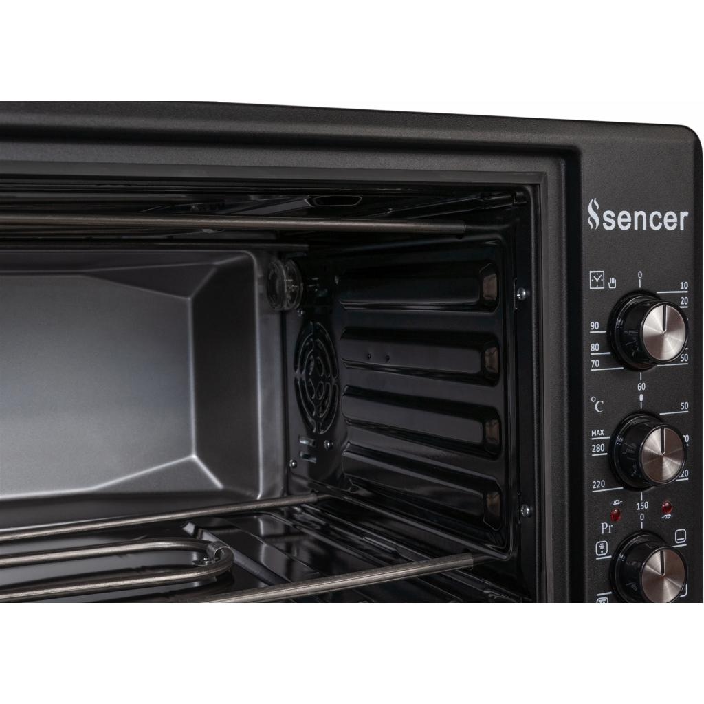 Електропіч Sencer MF 46E24 Matt Black - зображення 6