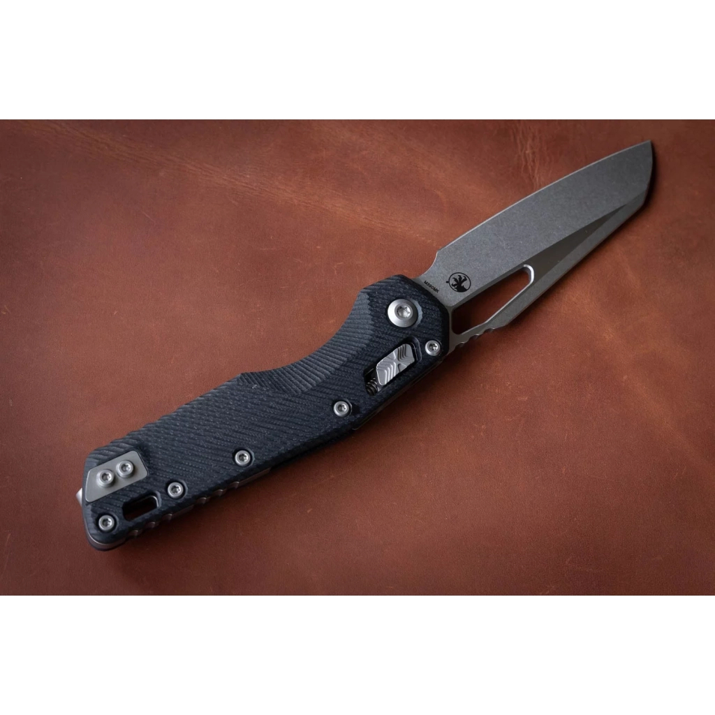 Ніж Microtech MSI Stonewashed G10 Black (210-10FLGTBK) - зображення 7