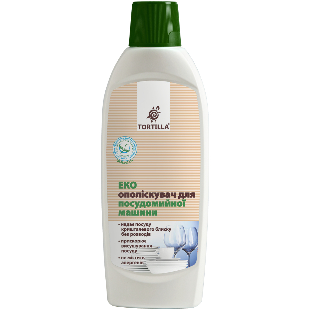 Ополіскувач для посудомийних машин Tortilla Еко 500 мл (4820178061049) - зображення 1