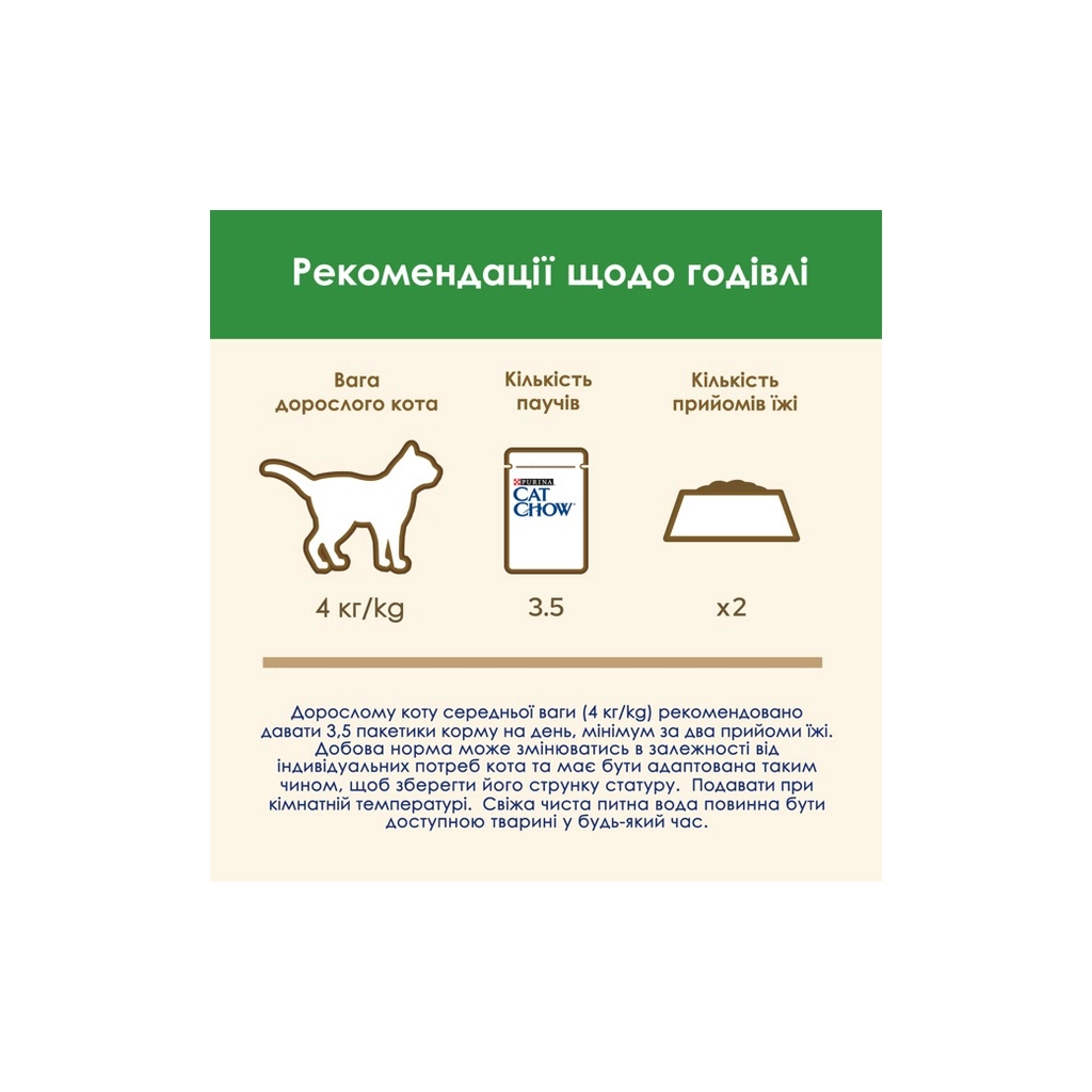 Вологий корм для кішок Purina Cat Chow Sterilised з ягням та зеленою квасолею в желе 85г (7613037025484) - зображення 8